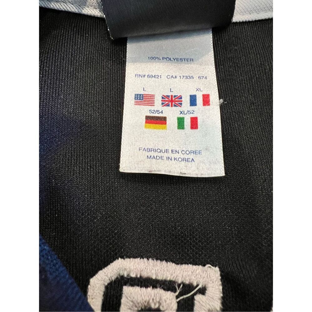 Vintage Y2K Reebok L3 Allen Iverson The Answer Black & Silver Jersey Shirt Warm - Picture 5 of 7